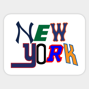 NYC All City Sticker